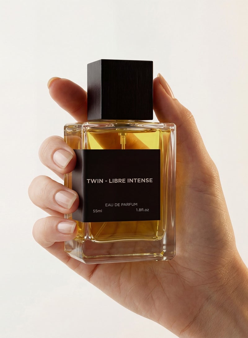 توين عطر ليبر إنتنس أو دو بارفان 55 مل، عطر يدوم طويلاً للجنسين، عطر شرقي زهري دافئ ذو حضور أنيق، مناسب للرجال والنساء، مثالي للاستخدام المسائي - Image 3